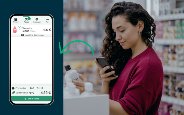 Image illustrant le Self-scanning en magasin